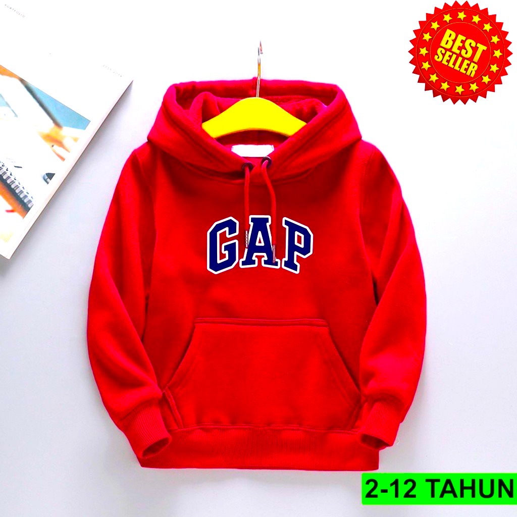 Jaket Hoodie Anak Viral GAF II Jumper Hoodie Anak GAF II Sweater Hoodie Kids Sz M - XL ( Laki Laki &amp; Peremepuan )