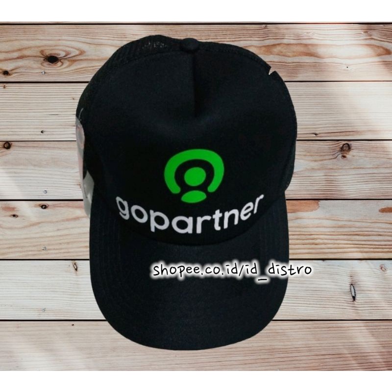 TOPI PRIA TOPI DRIVER GOPARTNER