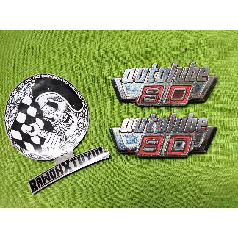 Jual embelm logo kempol tempong tutup box samping cover aki yamaha v80