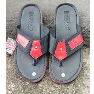 Sandal kalep pria sudah jahitan/sandal pria model jepit dan sorong