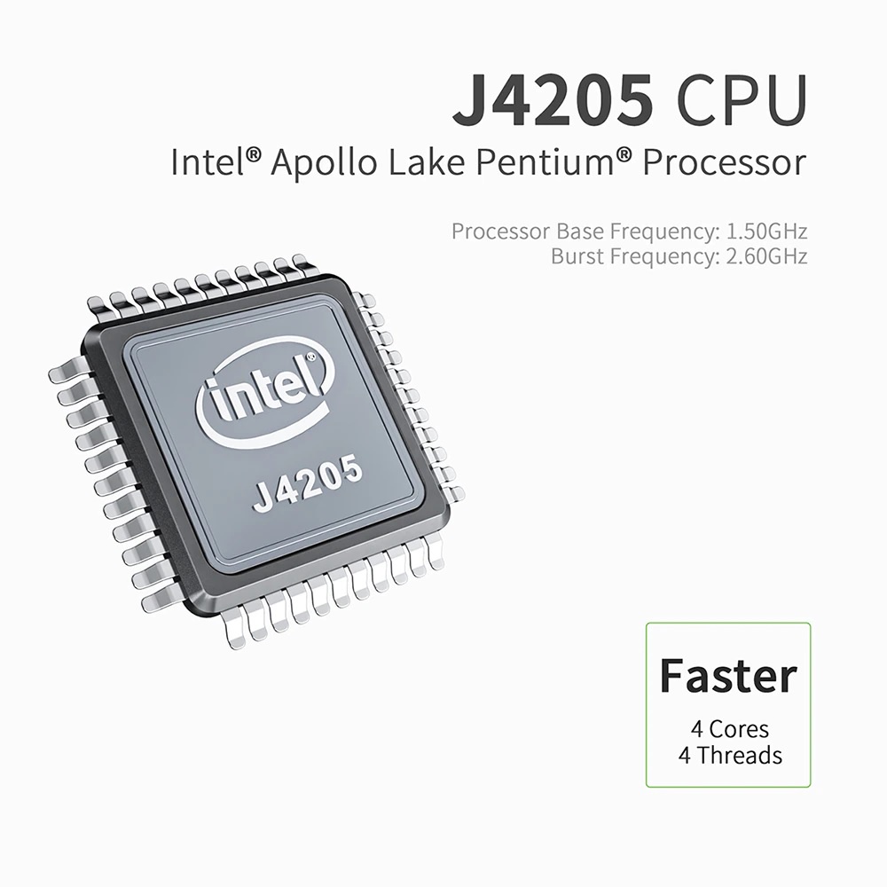 BEELINK GK35 Mini PC - RAM 8GB ROM 256GB - Intel Apollo Lake J4205 - Mini PC EKONOMIS TERBARU DARI BEELINK