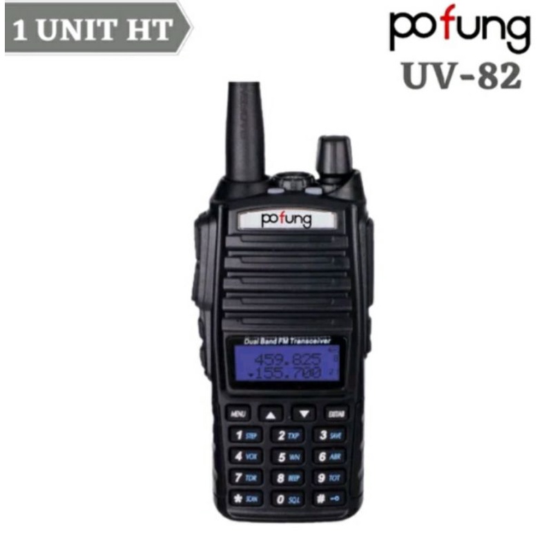 POFUNG UV82 / UV-82 / UV 82 5w &amp; walkie talkie HT upgrade uv828/ Pofung uv 828 up to 8 watt 8w FREE EARPHONE/HEADSET DUAL PTT