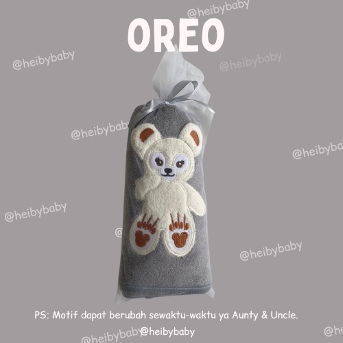 Cotton Candy Baby Towel / Handuk Bayi / Kado Bayi / Kado Lahiran - Bear 2