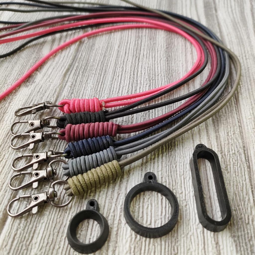 

Tali Lanyard Simpul Elastis Polos