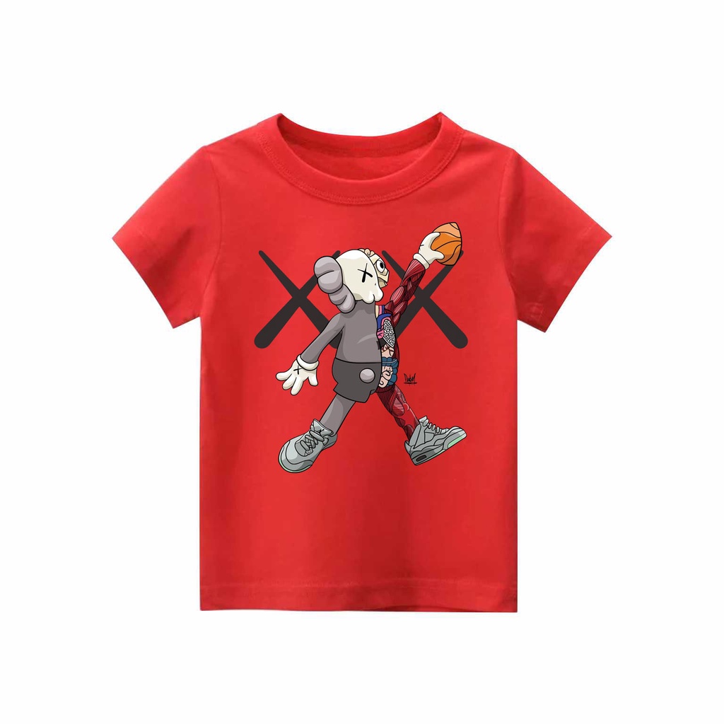 Kaos Anak laki-laki &amp; perempuan Jordan ks basketball | kaos cotton combed 30s printing | Kaos Distro anak
