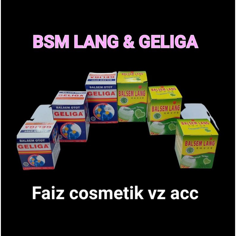 CAP LANG Balsem Geliga / Balsem Lang
