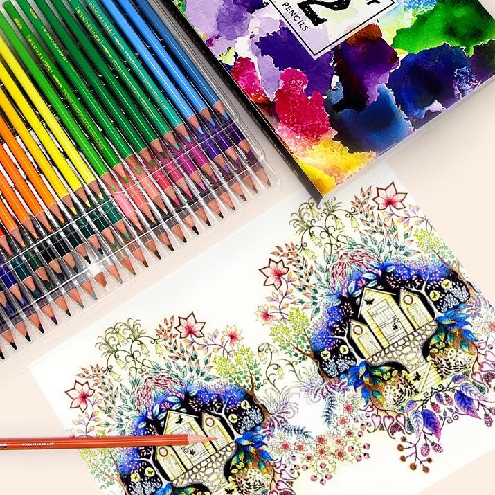 

정 Pensil Warna Brutfuner Painting Oil Pencil Artist Color Pencils Set 72 Hot Sale