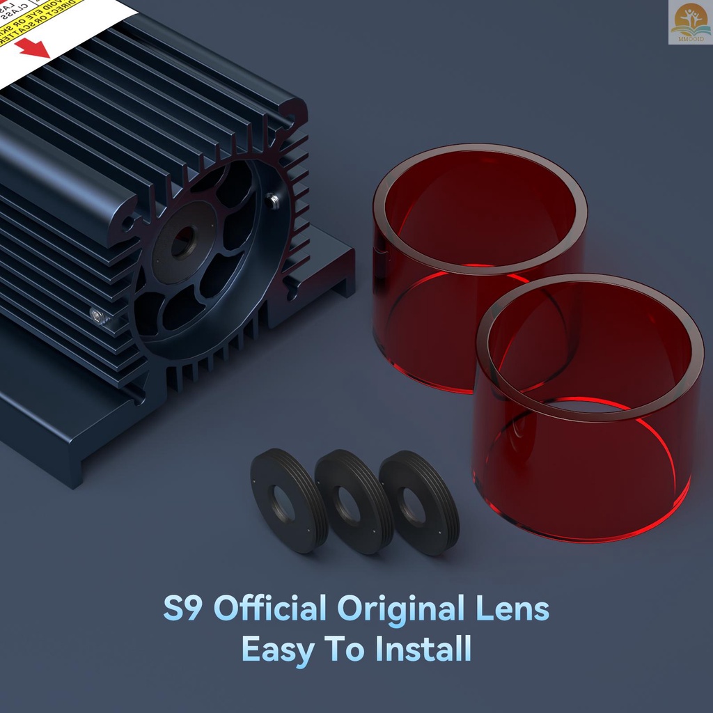 [MMOI] Set Lensa SCULPFUN S9 Original 3Pcs Lensa Standar Original+2Cover Akrilik Sangat Transparan Anti Minyak Dan Anti Asap Masa Pakai Super Lama Mudah Dipasang