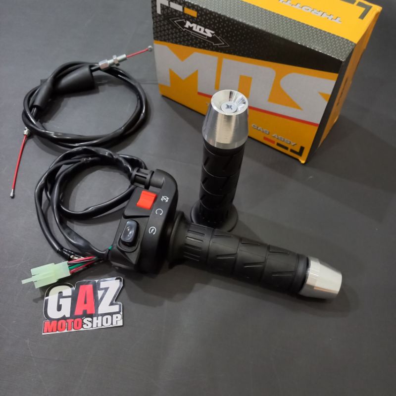 Gas Spontan KSR Gas Kontan Set Handgrip Kaze Plus Jalu Stir PCX