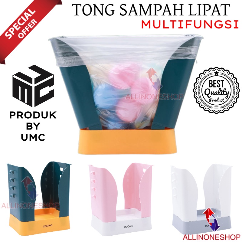 TONG SAMPAH PLASTIK BISA DI LIPAT / TONG SAMPAH MAGIC / TONG SAMPAH LIPAT / TONG SAMPAH MULTIFUNGSI / TEMPAT SAMPAH PORTABLE