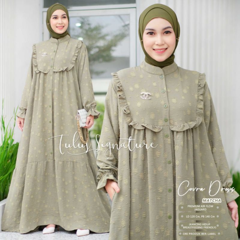 (NEW)GAMIS MIDI DRESS OOTD//CEVRA BY TULUS SIGNATURE