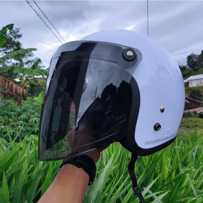 HELM BOGO DEWASA RETRO VENOM SNAIL PRIA WANITA