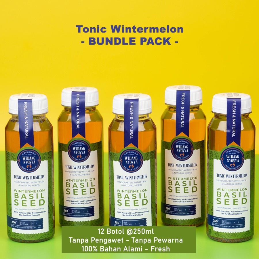 

Tonic Wintermelon - Wedang Nyonya BUNDLE PACK