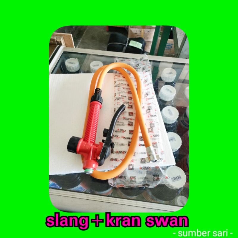 slang plus kran model kopling original swan