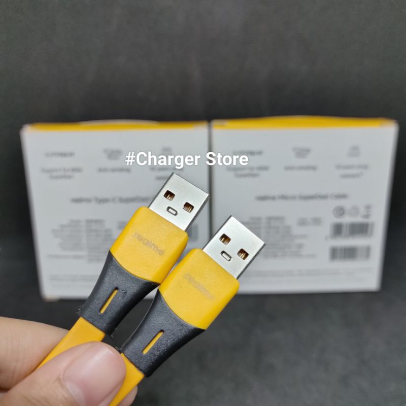 Kabel Data Realme Type C 65W ORIGINAL SUPER DART VOOC