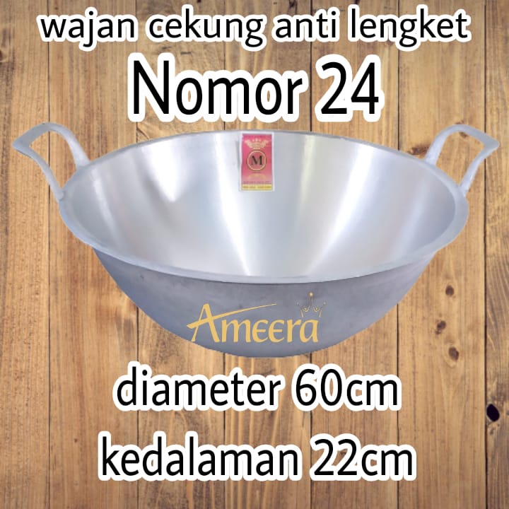 Jual Wajan Cekung No Wok Pan Cekung Paling Laris Wajan Anti Lengket