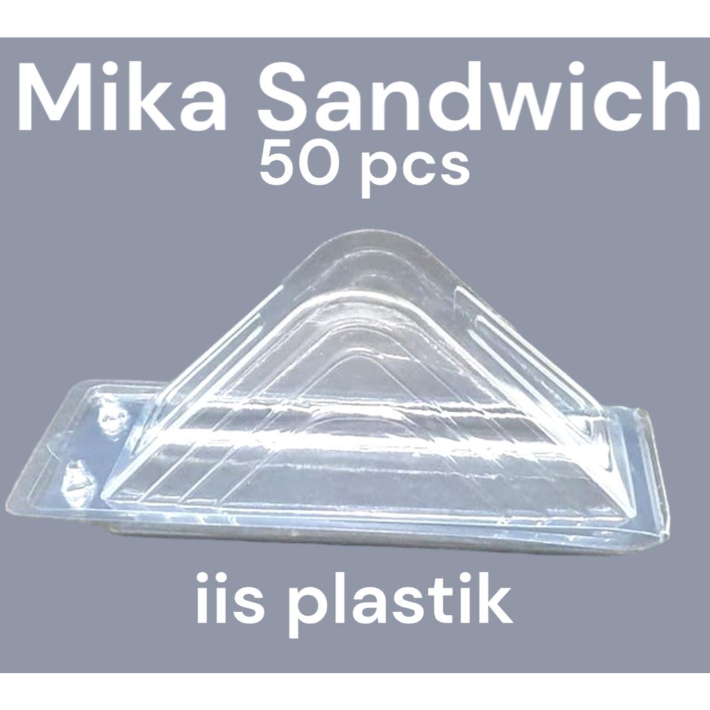 Mika Sandwich Segitiga Plastik / Mika Sando Fruit Salad