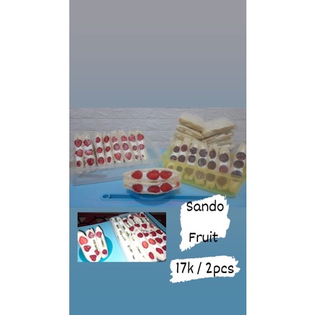 

fruit sando homemade