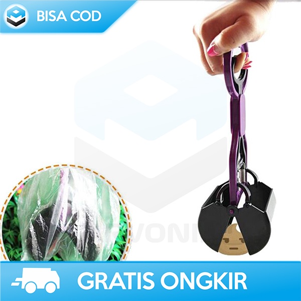 POOP SCOOPER SEKOP GENGGAM PENCAPIT KOTORAN HEWAN 28CM MUDAH &amp; RINGAN
