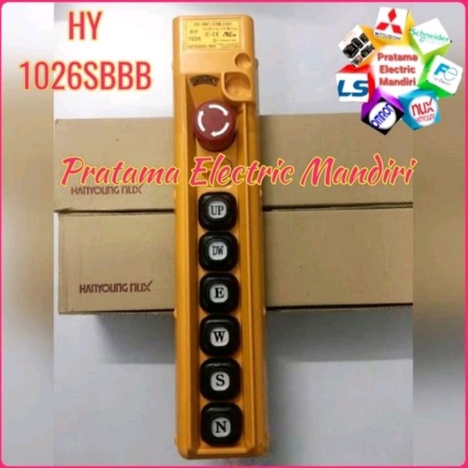 Jual HANYOUNG HOIST PUSH BUTTON SWITCH HY-1026SBBB HY 1026SBBB ...