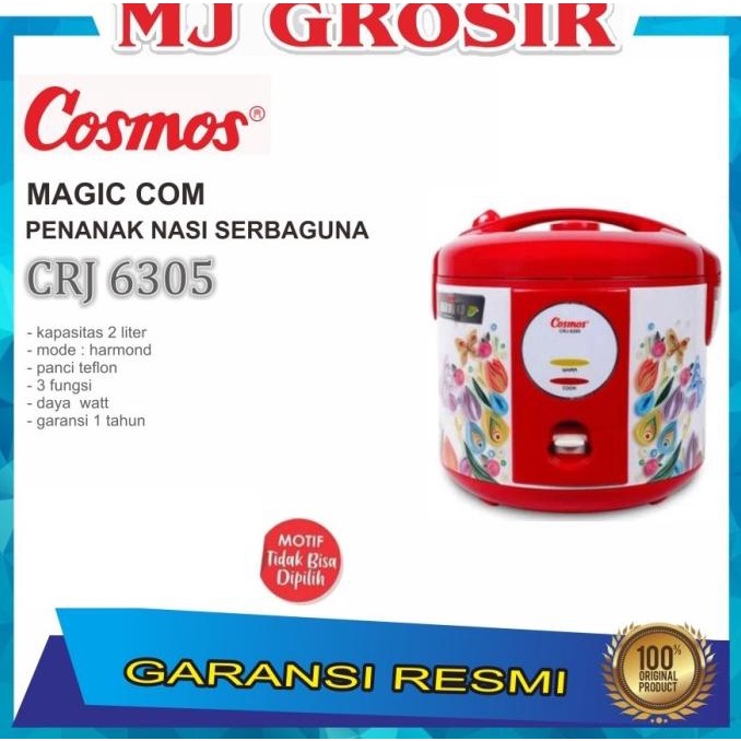 MAGIC COM COSMOS CRJ 6305 TEFLON 1.8 LITER HARMOND