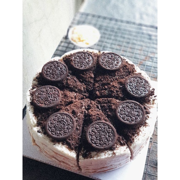 

OREO MILLE CREPES | WHOLE CAKE (1 LOYANG D22CM)