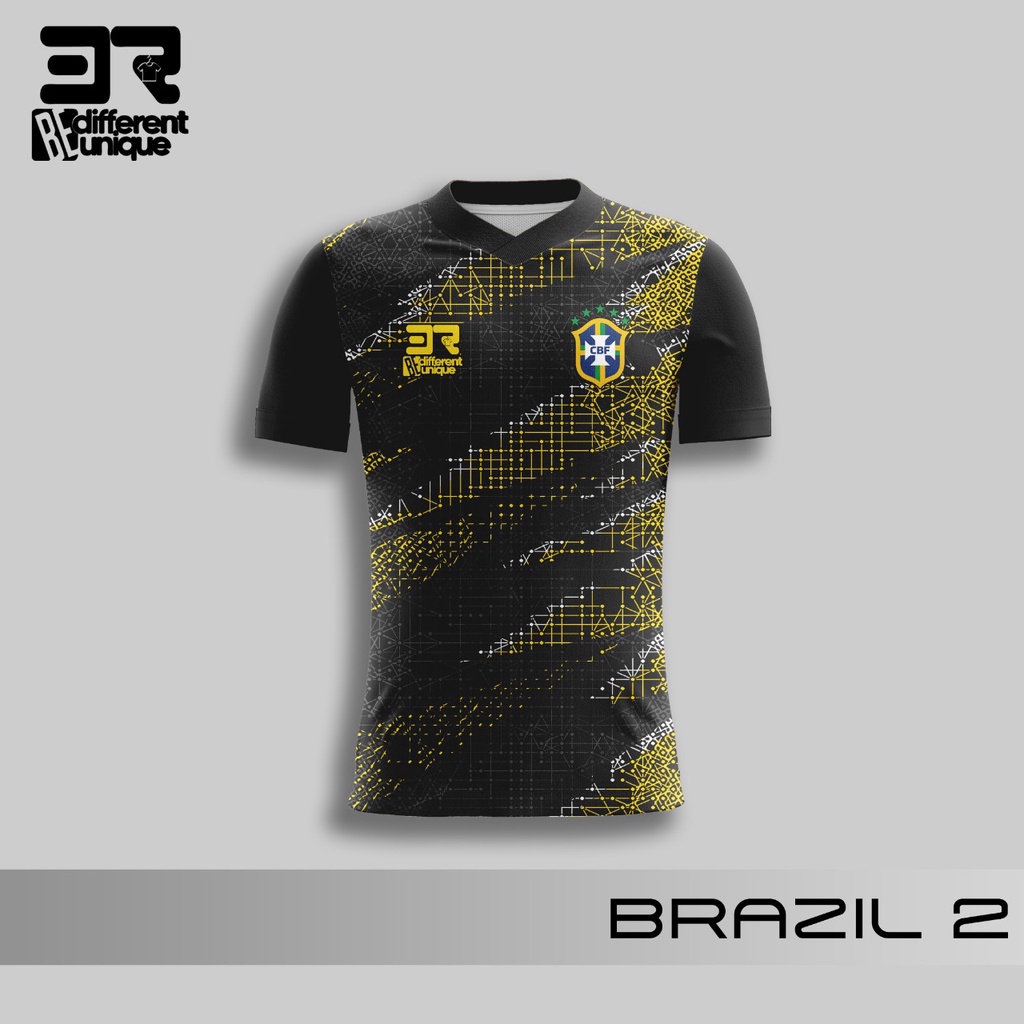 KAOS JERSEY SEPAK BOLA DUNIA BRAZIL 2 -  / JERSEY BOLA / JERSEY SEPAK BOLA / KAOS BOLA  / JERSEY ANA