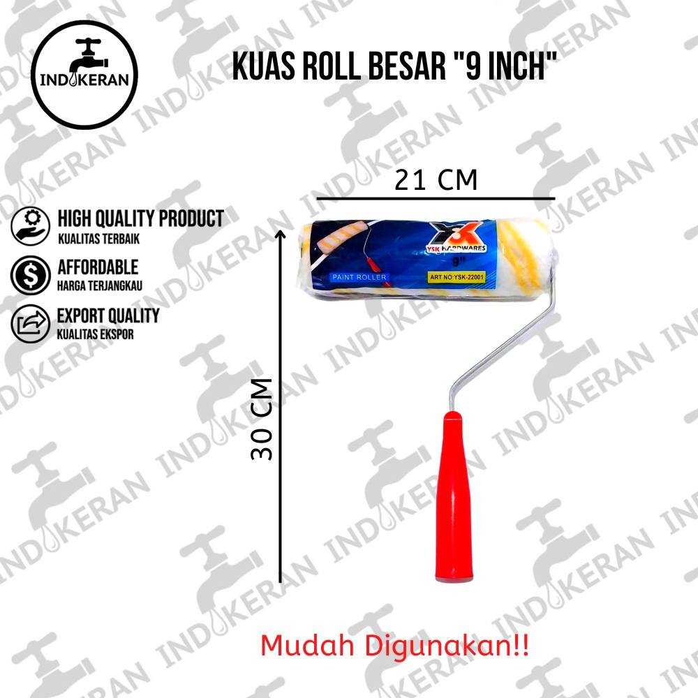 INDOKERAN - Kuas Roll - 9 Inch