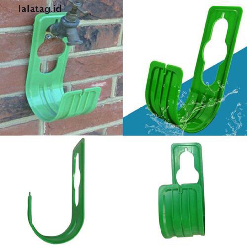 [lalatag] 1pcs Gantungan Pipa Selang Holder Tempel Dinding Watering Hook Storage Organiser Tidy [ID]