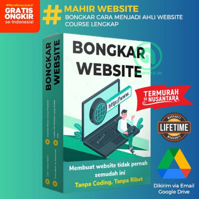 Promo Kelas Mahir Website - Menjadi Ahli Website Terlengkap Berkualitas