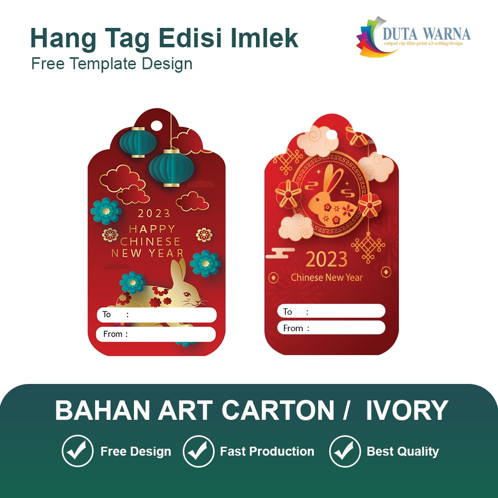 

HANGTAG IMLEK | HANGTAG CHINESE NEW YEAR | GIFT TAG IMLEK | HANGTAG MURAH