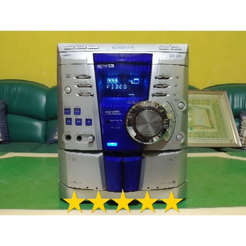 Head Big Compo Hifi KENWOOD RXD-DV90 seri tinggi