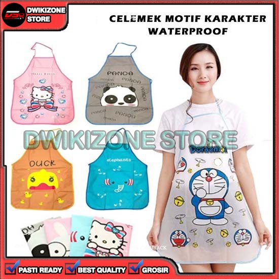 [GROSIR] CELEMEK MASAK ANTI AIR WATERPROOF JUMBO BAHAN PVC