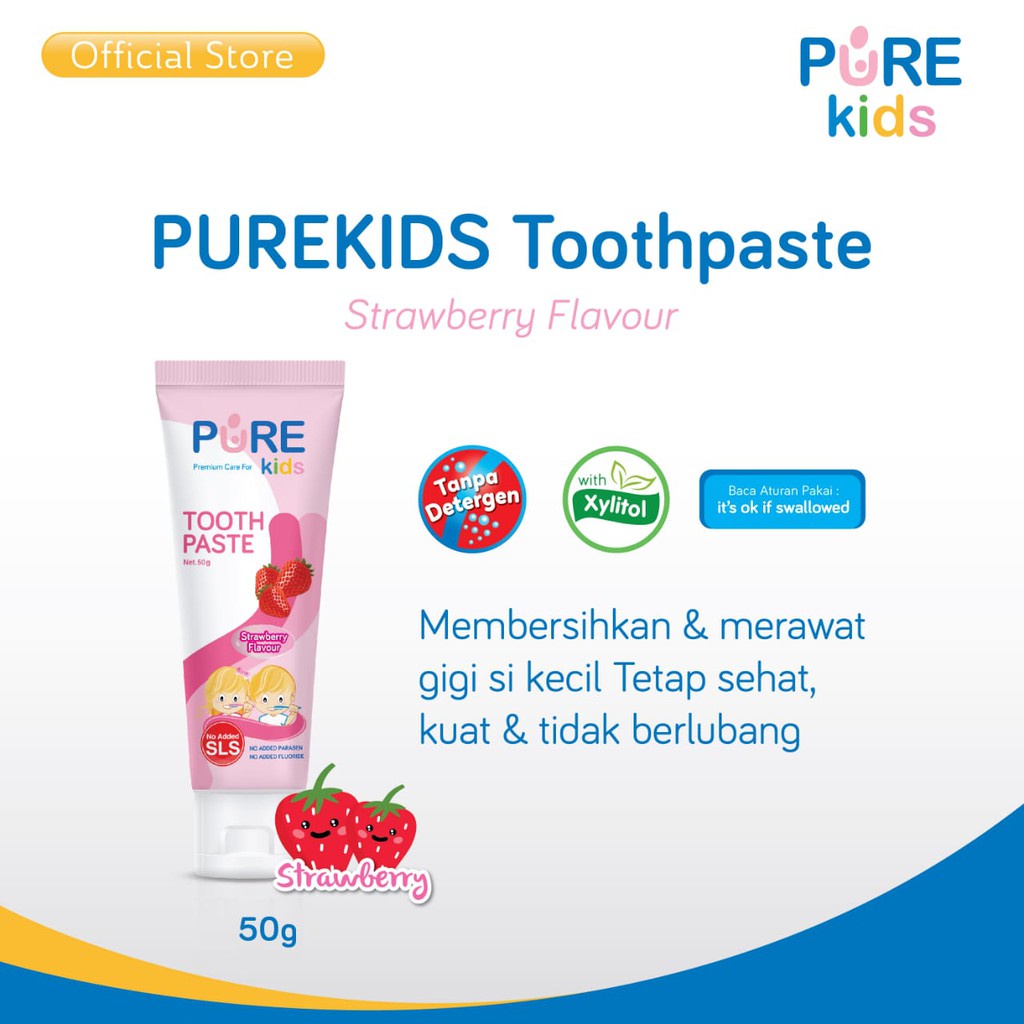 PUREKIDS TOOTHPASTE 50gr