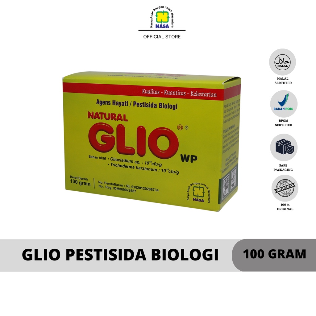 GLIO Pestisida Organik - Natural Glio Original Nasa