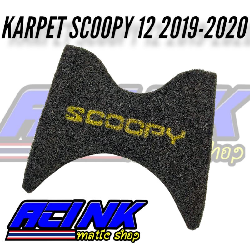 Karpet Serabut Motor Scoopy Atau Alas Pijakan Kaki Motor Scoopy