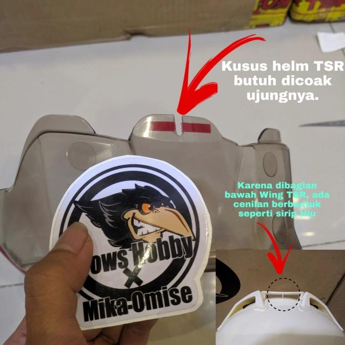 SPOILER GP PAD Arai Aftermarket PNP Scott TSR Copyori Ram4 RX7X RR5