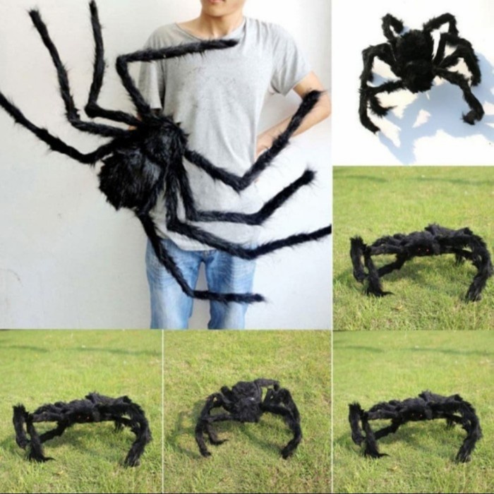 

LABA LABA HOROR LABA-LABA HALLOWEEN SPIDER DEKORASI 50 CM TENGKORAK
