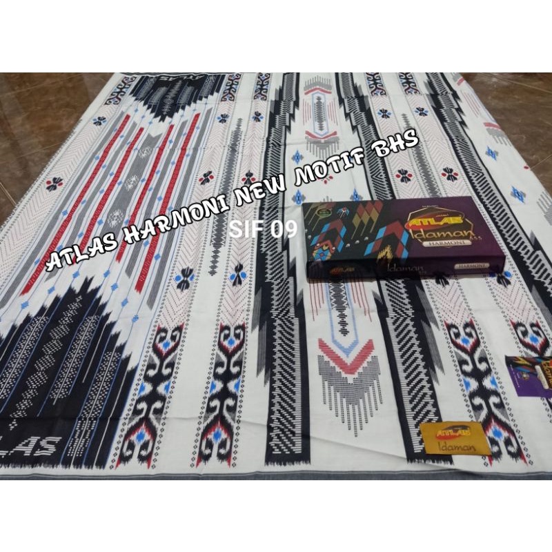SARUNG ATLAS IDAMAN HARMONI MOTIF BHS SIF BAHAN KATUN