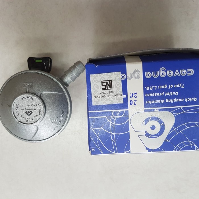 Regulator Regulator Gas / Kepala Gas Kosangas Quick On / Raca / Racca Italy