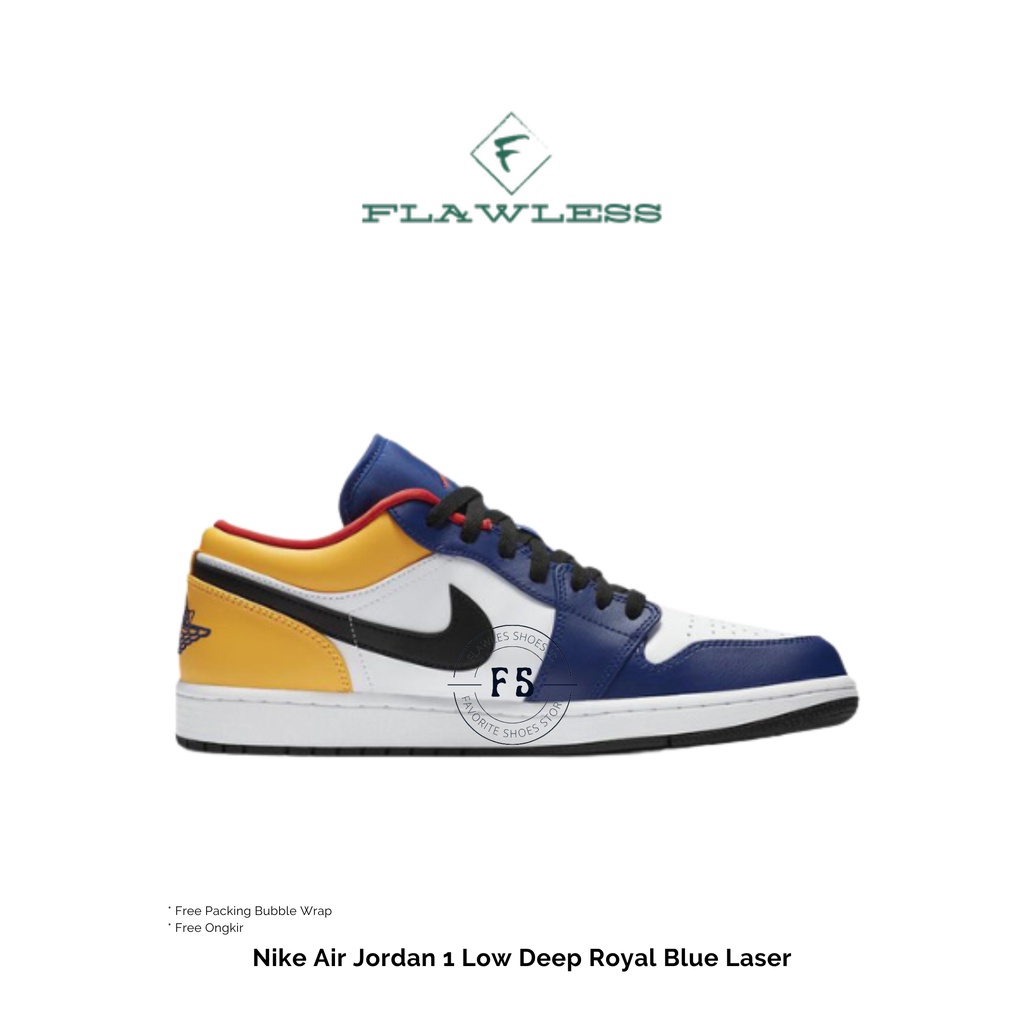 Nike Air Jordan 1 Low Deep Royal Blue Laser BNIB