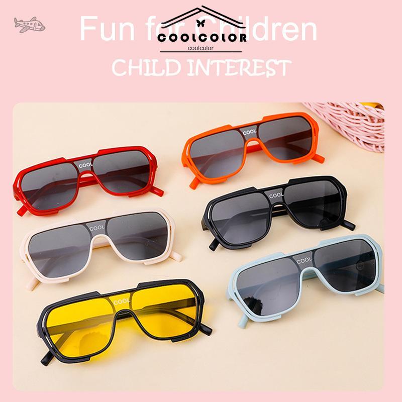 COD❤️Kacamata Hitam Pelindung UV Untuk Anak-Anak Korean fashion accessories- cl