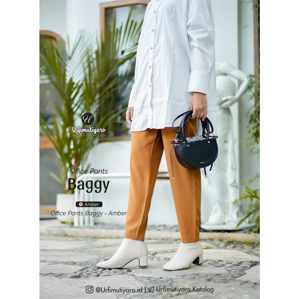 OFFICE PANTS BAGGY/CULLOTE