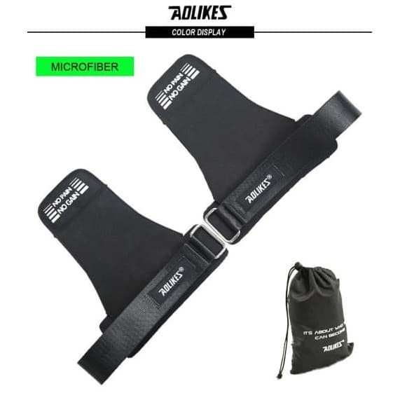 (COD) AOLIKES 7639 Hand Wrist Band - Hand Straps Strap Pull Up Belt Grip