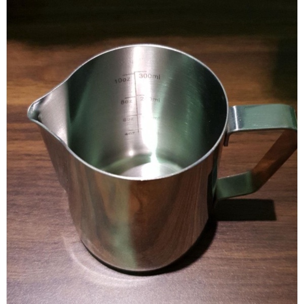 

Unik Milk Jug 350 ml CC SKALA UKUR steamer pitcher susu cangkir latte art Murah