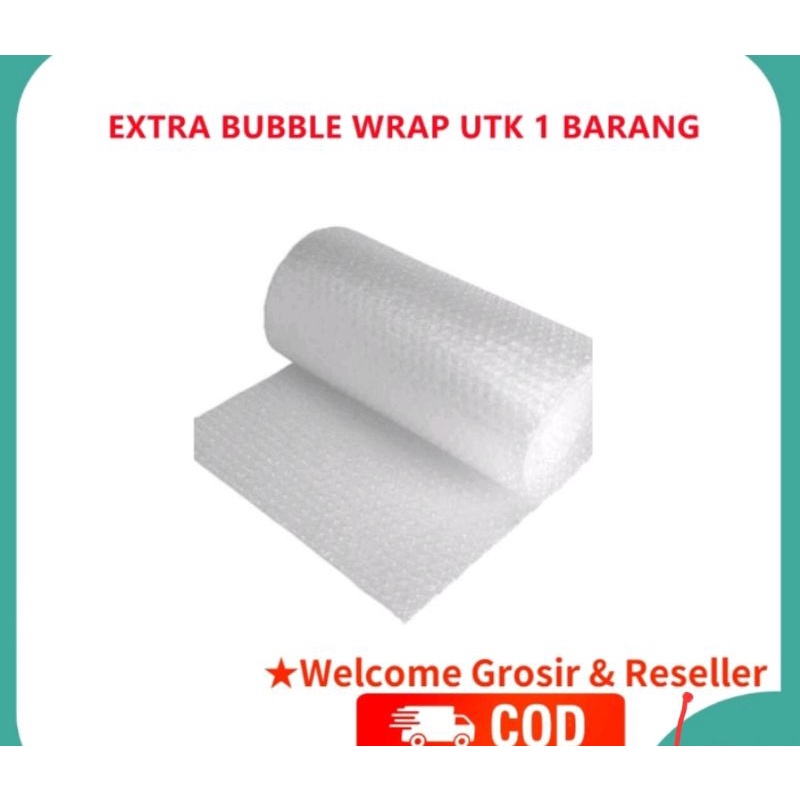 

EXTRA BUBBLE WRAP PACKING / BUBBLE TAMBAHAN BUAT 1 BARANG