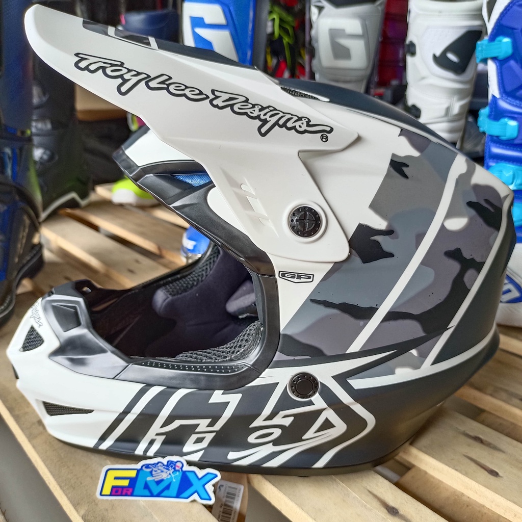 HELM TLD GP NOVA CAMO WHITE ORIGINAL