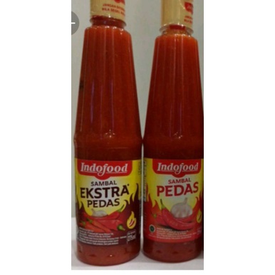 

Saos Sambal Indofood Pedas/Extra Pedas 275Ml 1 Botol