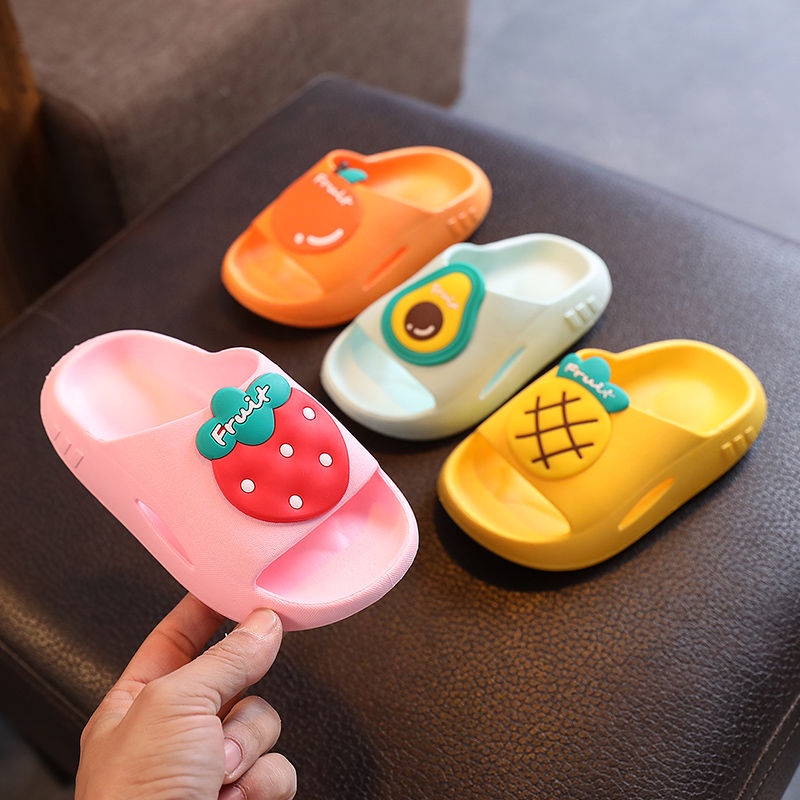 ZBH Sandal Anak Slip On Motif Buah 6698 Sandal Bayi Anti Slip Slippers Kids Cute Baby Sendal Anak Baby Fruit Sandal EVA Lembut Model Gemoy Sendal Karet Anak-anak