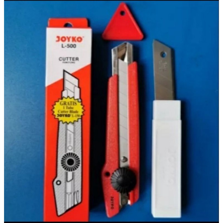 

paket cutter + isi cutter Joyko cutter besar L 500